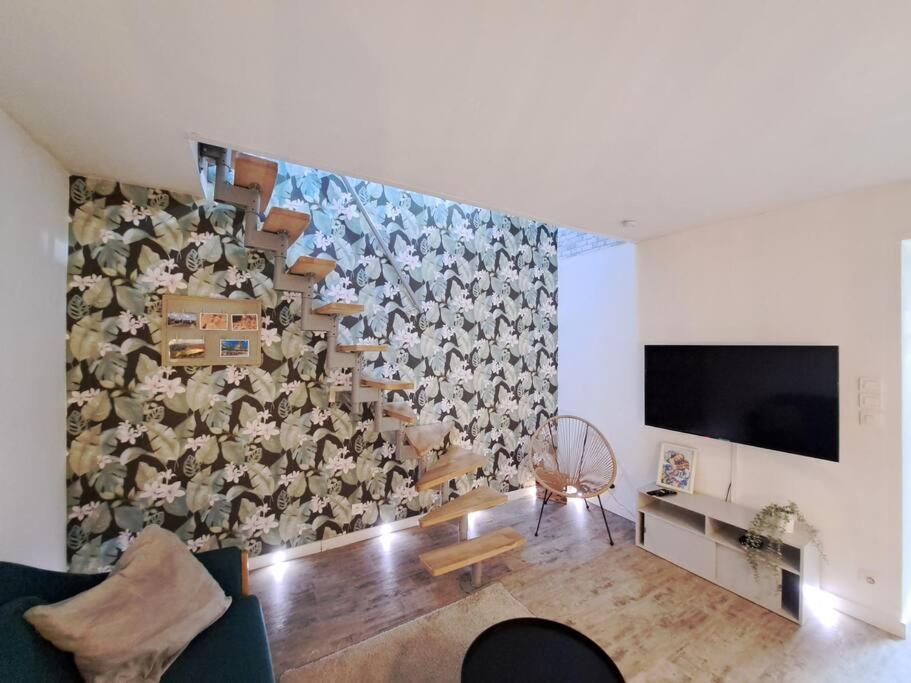 Appartement Santorin, Duplex Chaleureux Reims